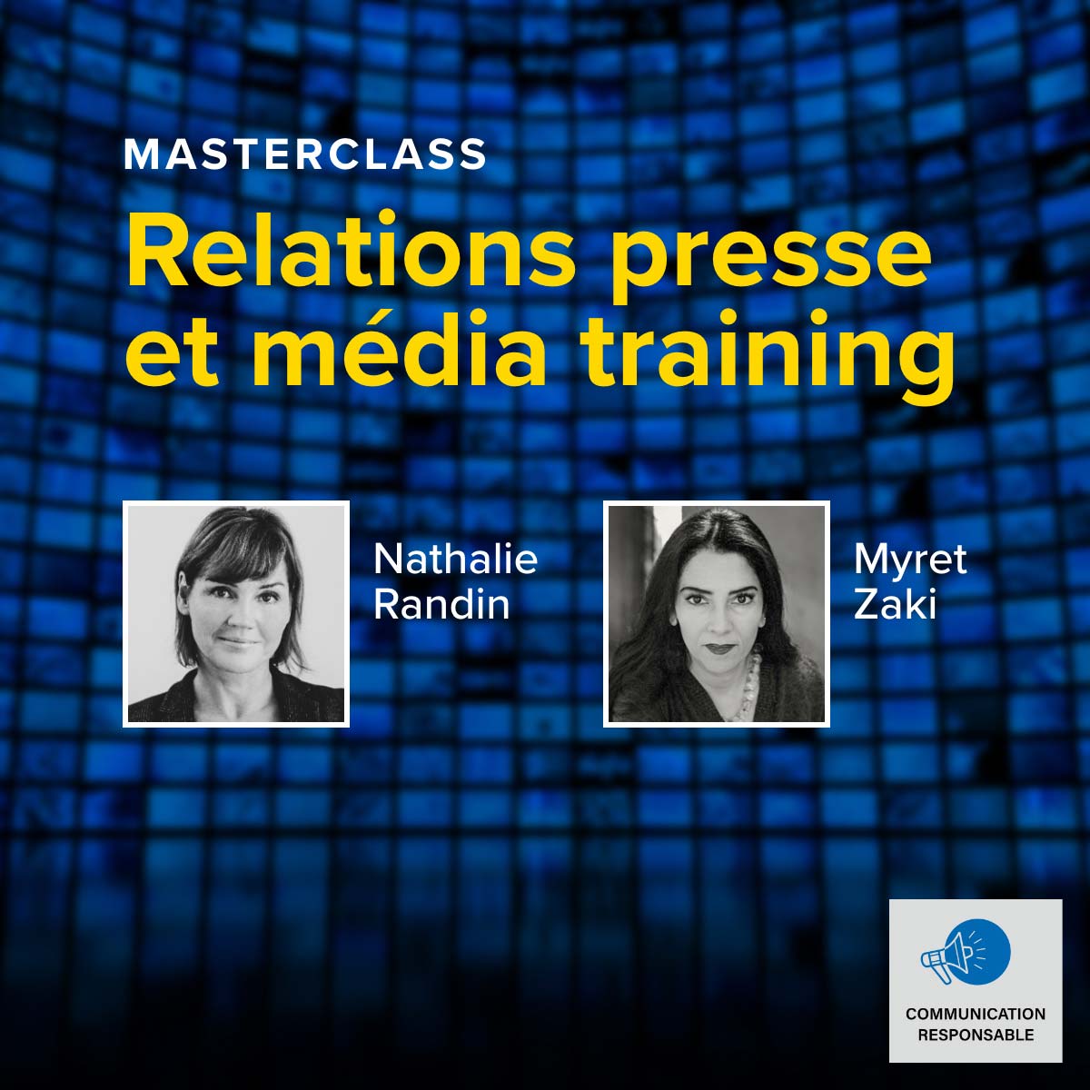 Relations presse et média training